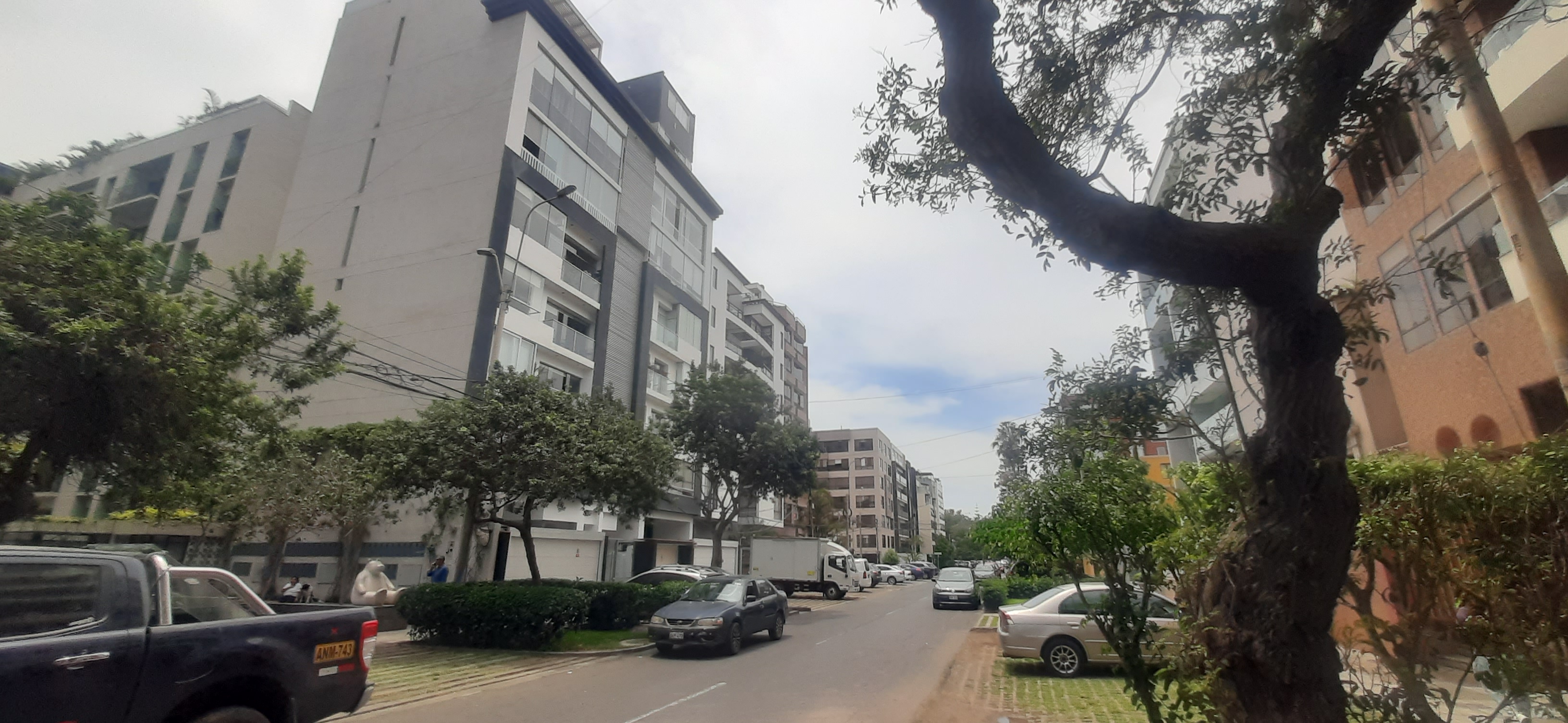 Vista de la calle